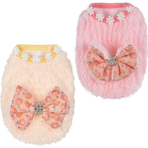 Pet Dog Clothes Autumn Winter Dog Clothes Puppy Clothes High Quality Cotton Pet Dog Cat Clothing Sipping for Small Dogs and Cats