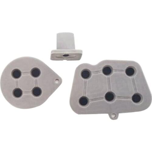 One set Replacement Plastic Conductive Buttons for Sega for saturn controller
