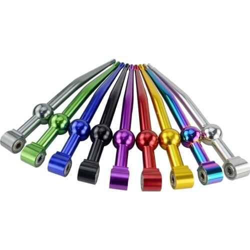 Racing Dual Bend Curve Throw Shift Shifter Short Throw Quick Shifter For Honda Civic EG EK EM 1988-2000 CRX 1988-1991