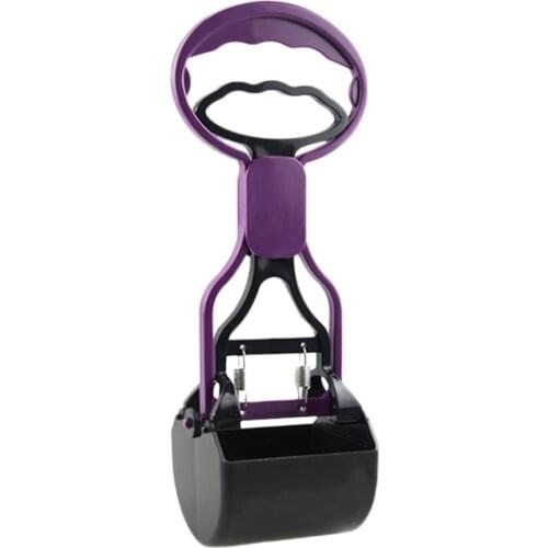 Long Handle Pet Waste Picker Pooper Scooper Folding and Expanding Jaw Poop Scoop Pick Up Waste One Hand Cleaning Tools
