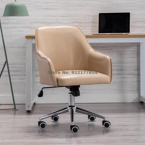 Makeup chair back chair princess European style small back chair stainless steel chair back chair single small apartment swivel