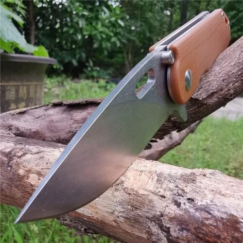 Tactical Folding Knife High Hardness Blade Portable Combat Military Knives for Hunting Camping Survival Outdoor Everyday Carry