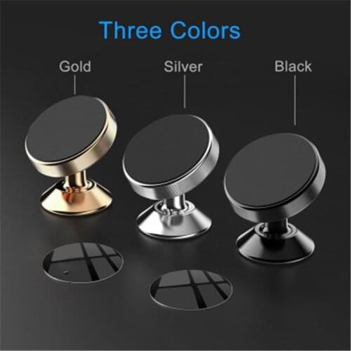 360 Degree Universal Car Phone Holder Magnetic Air Vent Mount Cell Phone Car Mobile Phone Holder Stand Mobile Phone Accessories