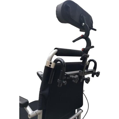 Universal Folding Headrest for Wheelchair, Adjustable Wheelchair Headrest Cushion Head Support, Wheelchair Neck Support Head Pad
