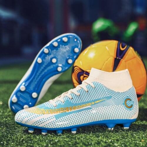 High Quality Mens Futsal Shoes Professional Cleats Soccer Boots For Men Outdoor Breathable Socks Football Boots Men botas futbol