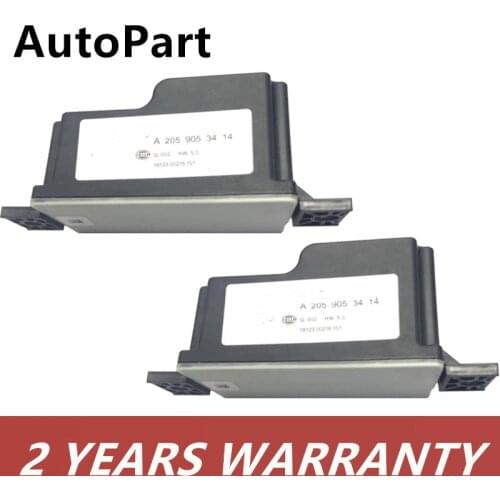 A2059053414 2PCS/Set Voltage Converter Module Auxiliary Battery Kit For Mercedes Benz C Class 205 E W205 W213 C E GLC 2059053414