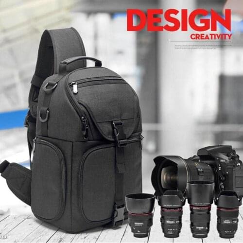 Фоторюкзак Multi-functional Camera Backpack Storage Crossbody Bag Carrying Case Outdoor Waterproof Nylon for DSLR Camera Bag