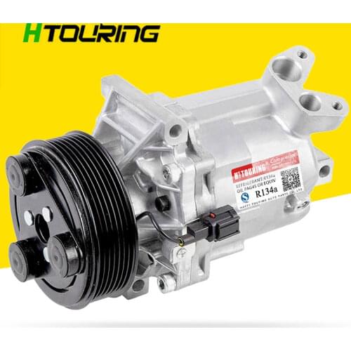 CR10 AC A/C Air Compressor for Car Nissan Tiida Latio Versa TIDA 2007-2010 92600CJ60C W08A301627 92600CJ60A A42001290-1400 7PK