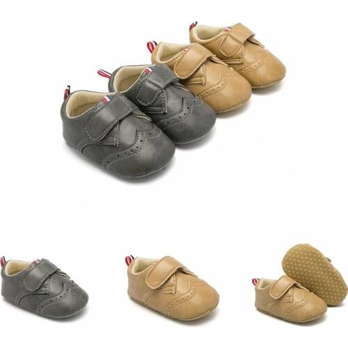 Baby toddler shoes solid color soft bottom non-slip step front shoes