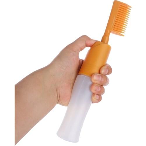 Professional Hair Colouring Comb Empty Hair Dye Bottle With Applicator Brush Dispensing Salon Hair Coloring Styling Tools