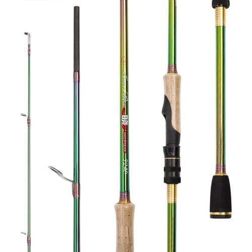 FISHINGSTAR 1.8m 2.1m Lure Rod high Carbon Spinning Fishing Rod Travel Rod Casting Fishing Pole Vava De Pesca