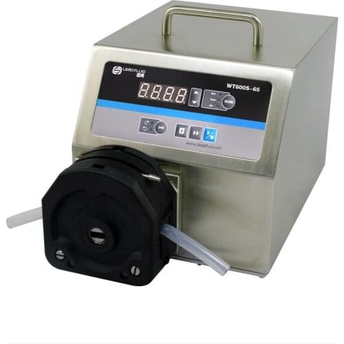 WT600S-65 KZ25 Lab Food Industrial Basic Speed Variable Big flow Peristaltic Filling Dosing Pump 80-6000ml/min