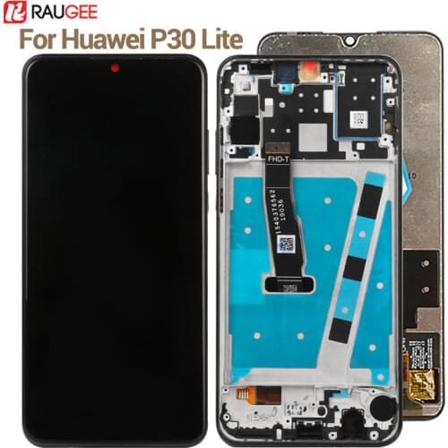 For Huawei P30 Lite LCD Display+Touch Screen 100% New Digitizer Screen Glass Panel Replacement For Huawei P30 P 30 Lite Display