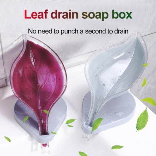 1PC Travel Soap Dish Bathroom Storage Non-slip Soap Holder Container Plates Bath Gadgets Bathroom Products Household Accessories