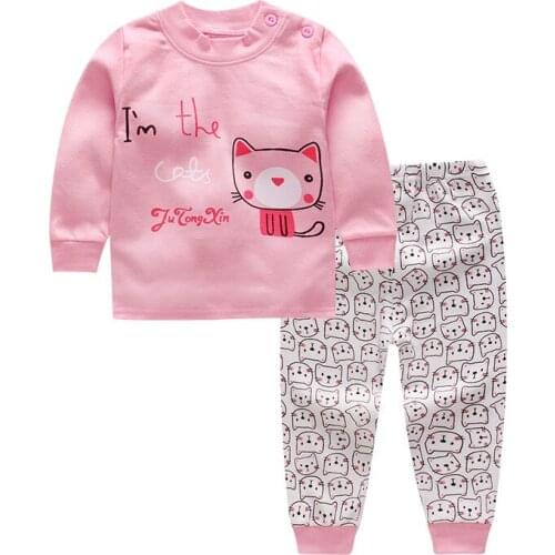 2017 Baby Boys And Girls Clothes Set Long Sleeve Sport Suit For Boys Children Clothing Cotton Costume For Kids Suits 12M-8years