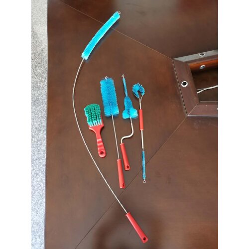 5PCS Cow Milking Machine Milking Tube Milking Liners Shell Cups,Milk Bucket Cleaning Brushes