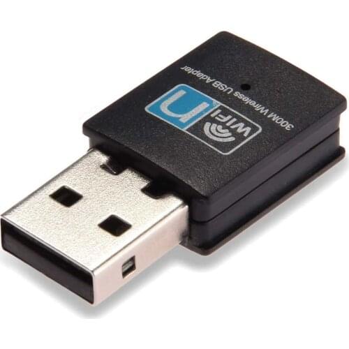 300Mbps USB WiFi Adapter JCKEL Wireless Network Card Adapter WiFi Dongle for PC Windows MAC OS Free Driver for Win10 only