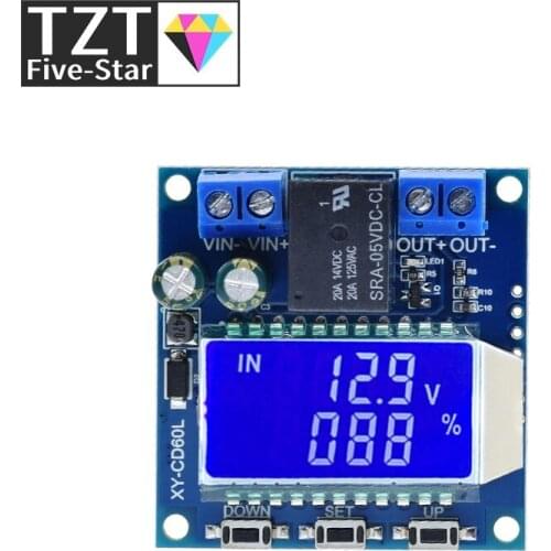 CD60L Solar Battery Charger Controller 12V 24V 48V Charging Discharge Control Module Under voltage Current protector Board