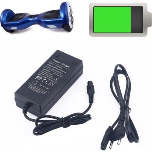 42V 2A Electric Drive Smart Balance Wheel Self Balancing Scooter Hover Board Power Battery Charger EU Plug 2018 Wholesale New