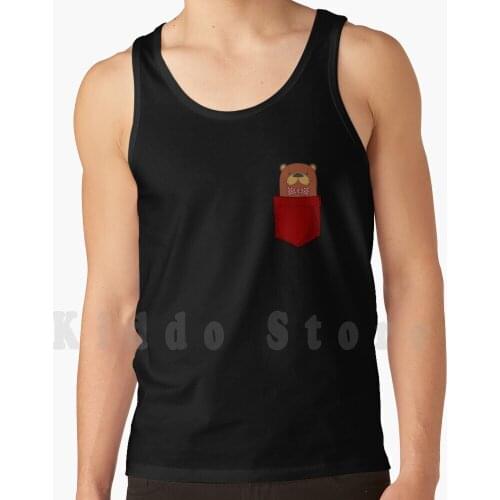 Pocket Otter tank tops vest sleeveless Otter Otters Otter Lover Sea Otter Animal Cute Funny Otter Quote Humor