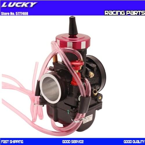 Motorcycle PWK Carburetor 33 34 35 36 38 40 42mm Racing Parts Scooters Dirt Bike ATV with Power Jet Used 250cc