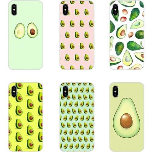 Delicious Avocado fruit Style For Xiaomi Redmi 4A S2 Note 3 3S 4 4X 5 Plus 6 7 6A Pro Pocophone F1 Transparent Soft Cases Covers
