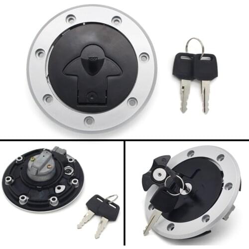 Motorcycle Fuel Gas Tank Cap Cover Lock Set For Kawasaki KLE250 Anhelo KLE400 KLE500 ZR250 ZR400 BALIUS ZEPHYR ZRX400 51049-0018