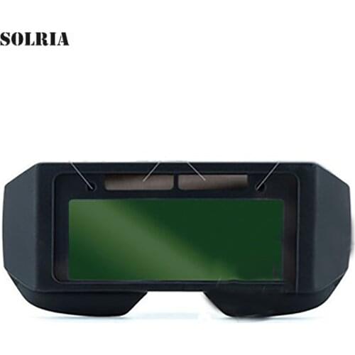 Automatic Darkening Welding Glasses Welder Anti-glare Protective Goggles Welding Argon arc Welding Anti-ultraviolet Welding Tool