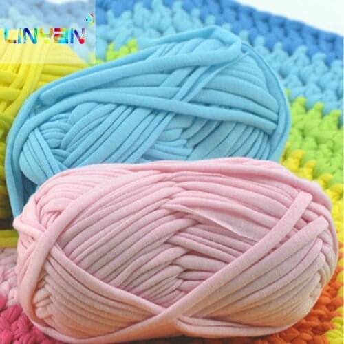 Wholesale 200G/Lot 100% dacron Knitwear Hand Knitting Yarn For Knitting & Crocheting Thick Trevor shag Cloth hook package t49