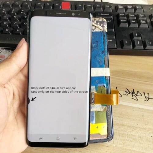 With Dead Pixels Original lcd For SAMSUNG Galaxy S9 G960 G960F S9+ Plus G965 G965F LCD Display + Touch Screen Digitizer Assembly