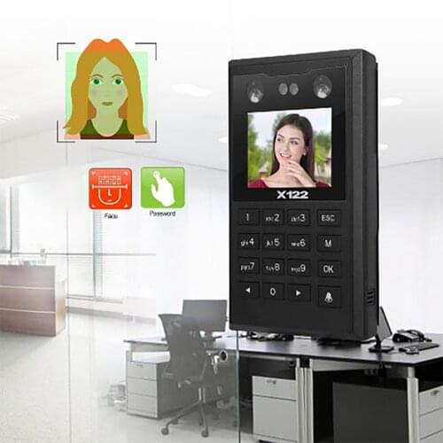 2.8inch Face Access Control RFID Keypad System Software Password Recognition TCP/IP ZK door access control system