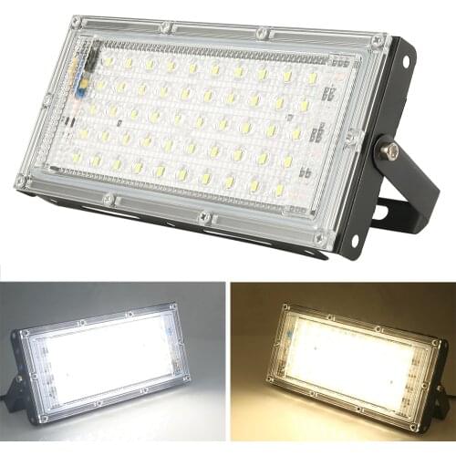 Led Reflector Cast light Floodlights Outdoor Garden Lighting AC 220V 240V Spotlight Waterproof Ip65 LED Flood Light 50W