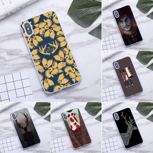 Hannibal Phone Case for iPhone 12 mini 11 Pro Max X XR XS 8 7 6s Plus Candy purple Silicone Cases