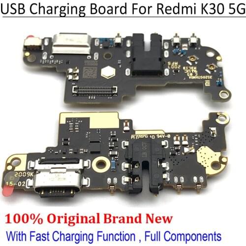 USB Power Charging Connector Plug Port Dock Flex Cable For Xiaomi Redmi K30 5G