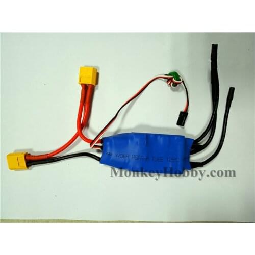 Volantex Racent 798-2 798-4P Vetor 80 Angry Shark RC Boat Parts water proof and water cool Brushless ESC 60A PE1264