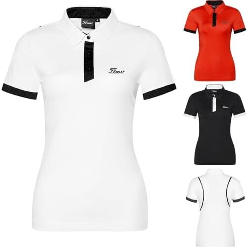 Womens Wear Golf T-Shirt Summer Sports Short Sleeve Shirt Breathable Mens CLOTHING