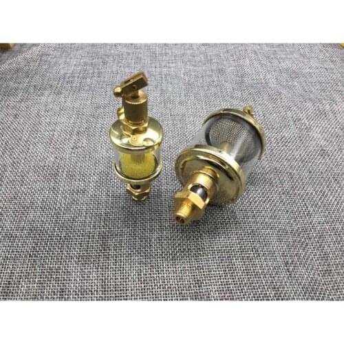 1PC 1/8" Male x 1-1/2" Cup Diameter Male Thread Needle Valve Oil Cup Sight Gravity Drip Oilers Lubricator For machine Engine
