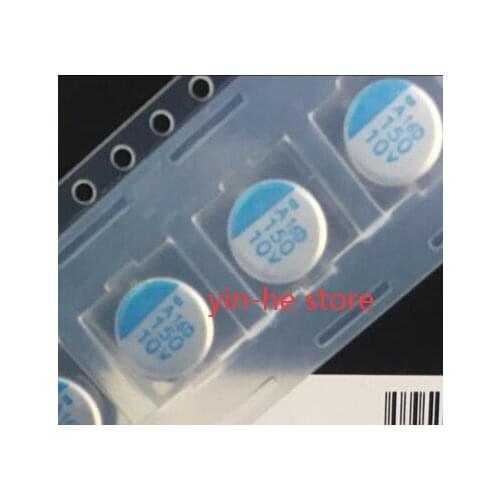 20PCS APXA100ARA151MH70G Black King Kong 10V150UF 8x7 NCC SMD Solid Capacitor APXA100ARA151MH70G 150UF 10V 8*7