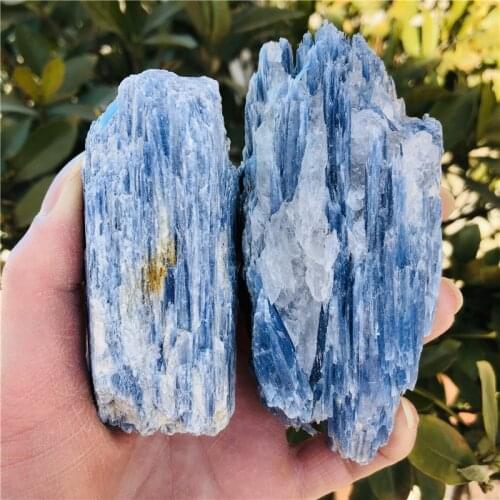 120-150g Rare Blue Crystal Natural Kyanite Rough Gem stone mineral Specimen Healing