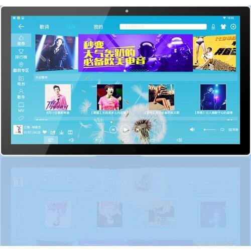 27 inch Android smart kiosk digital signage display all in one pc Quad core