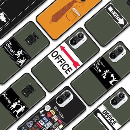 TV Series The Office Cover For Redmi K40 Pro Plus 9 9A 9C 9T Phone Shell For Xiaomi redmi Note 10 9 9S 8 9T 8T Caso