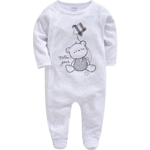 Clothing Sets Toddler Boy Rompers Playsuits Cute Cartoon Print Jumpsuit Sunsuit New Born Infant Kocyk Bambusowy Onesie Jumpsuits