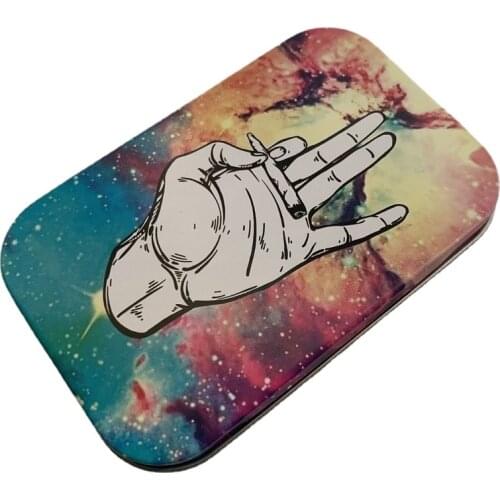 1pcs Fashion Tin Storage Box Tobacco Box humidor rolling paper box Cigarette Case Box Holder