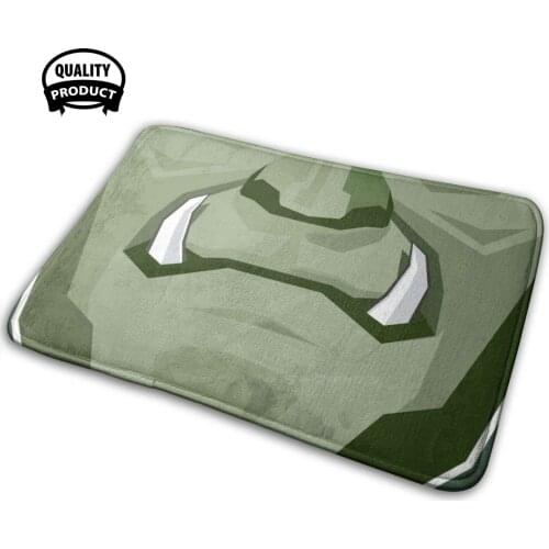 Troll Face Epic Character Soft House Family Anti-Slip Mat Rug Carpet Troll Face 19 Quarantine Lockdown Biohazard Social