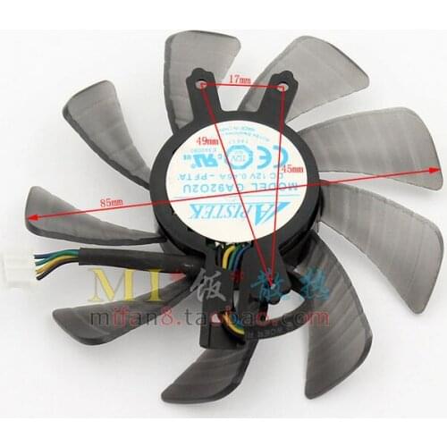 Wholesale: GTX560SE GA92O2U GTX650Ti 660 GTX560TI star Tiger 4 line graphics card fan