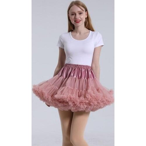 Swing Underskirt Petticoat Crinoline Prom Short Dress Hoop Lolita Tutu Skirt