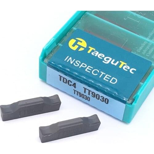 Sale 10PCS TDC4 TT9030 Cutting Lathe CNC Tools Turning Tools Grooving Carbide Inserts Lathe Cutter