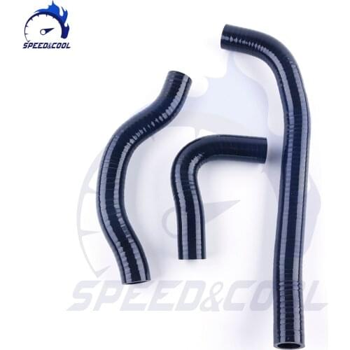 Silicone Radiator Coolant Hose Tube Pipe Kit For HONDA CBR 600 F2 1991 1992 1993 1994 High Performance Pressure Temperature