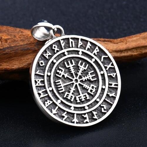 Thor Hammer Mjolnir Viking pendant necklace Amulet Hammer Scandinavian kolye Norse Men Jewelry