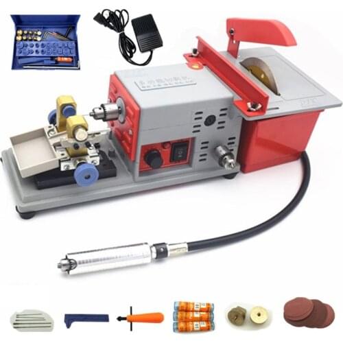 Buddha Beads Punching Machine Multifunction Pearl Drilling Machine Amber Beeswax Emerald Turquoise Agate Jade Cutting Punch Tool